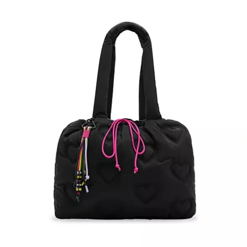 Betsey Johnson BUNGEE JUMP NYLON TOTE - Picture 2 of 5